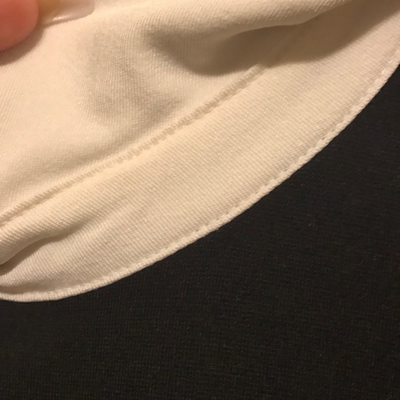 Black 3/4 sleeve dress with white collar - S - Picture 2 of 4